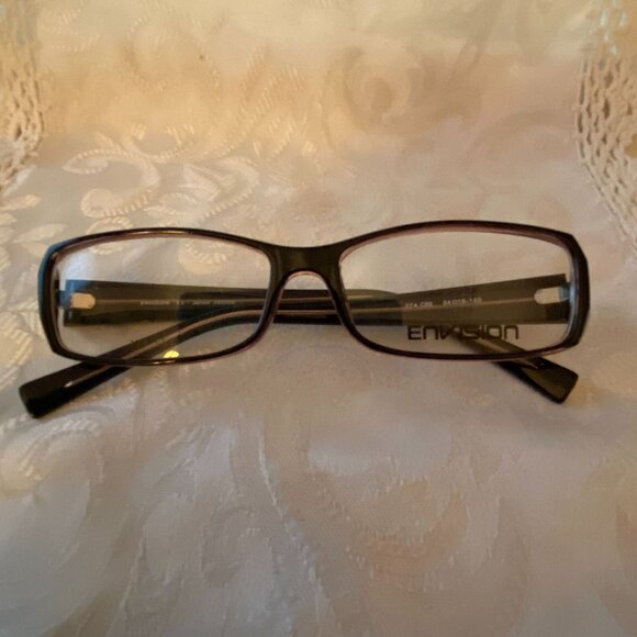 #4928 Envision purple eyeglass frame NOS 262 C68 54 16 140 CSW 4 OZ  PK 9X7X2  L - Picture 5 of 11